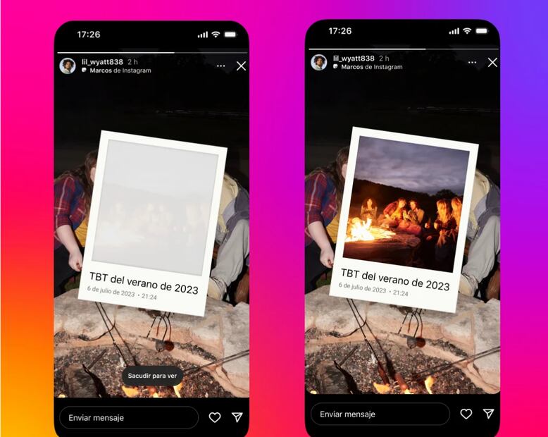 Instagram sticker de marco: Foto: Instagram.com