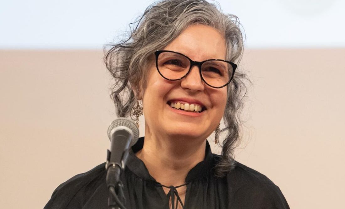 La escritora Mónica Nepote recibió el Premio Xavier Villaurrutia de Escritores para Escritores 2024. Foto: INBAL.