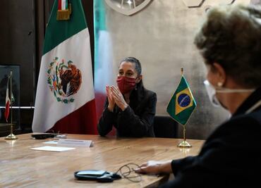 Dilma Rousseff respalda a Sheinbaum como mejor alcaldesa del mundo por labor frente al Covid-19