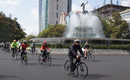 Paseo Dominical “Muévete en Bici” modifica su ruta; no llegará al Zócalo por evento de Sheinbaum