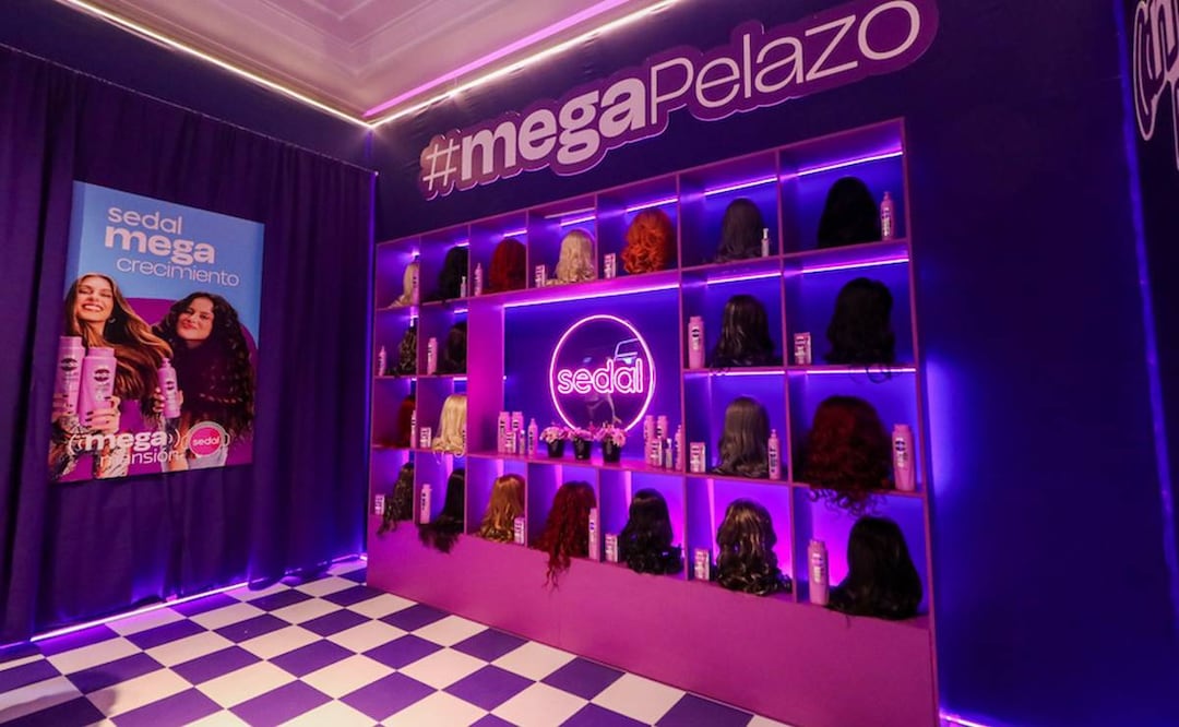 Sedal presenta una nueva línea de cuidado del cabello en su Mega Mansión en CDMX. Foto: Cortesía Sedal