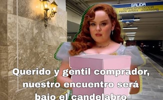 "¡Que elegancia la de Francia!"; el Metro Hidalgo estrena candelabros y desata ola de memes