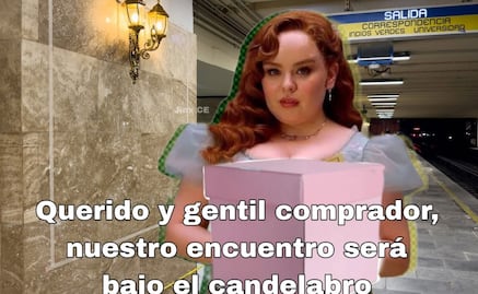 "¡Que elegancia la de Francia!"; el Metro Hidalgo estrena candelabros y desata ola de memes
