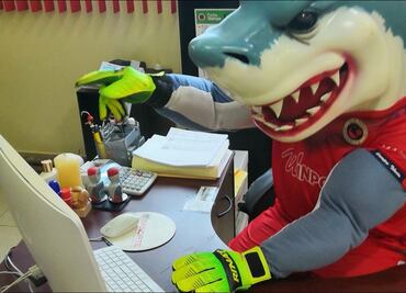 Mascota del Veracruz prepara su CV para pedir trabajo