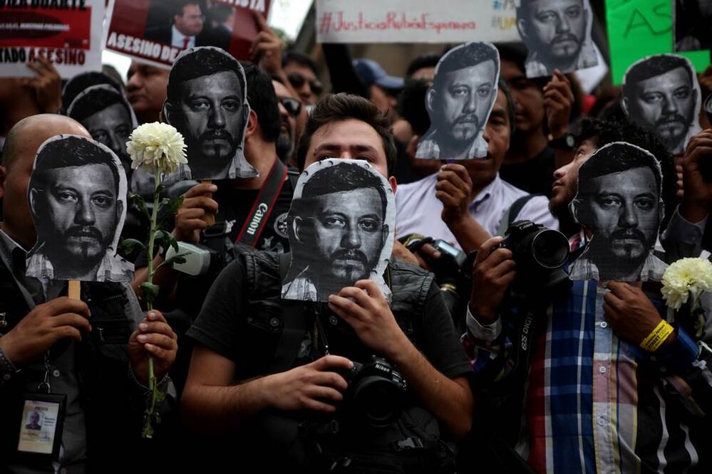 Diversas manifestaciones en la República piden esclarecer el asesinato del periodista. FOTO: Archivo/EL UNIVERSAL