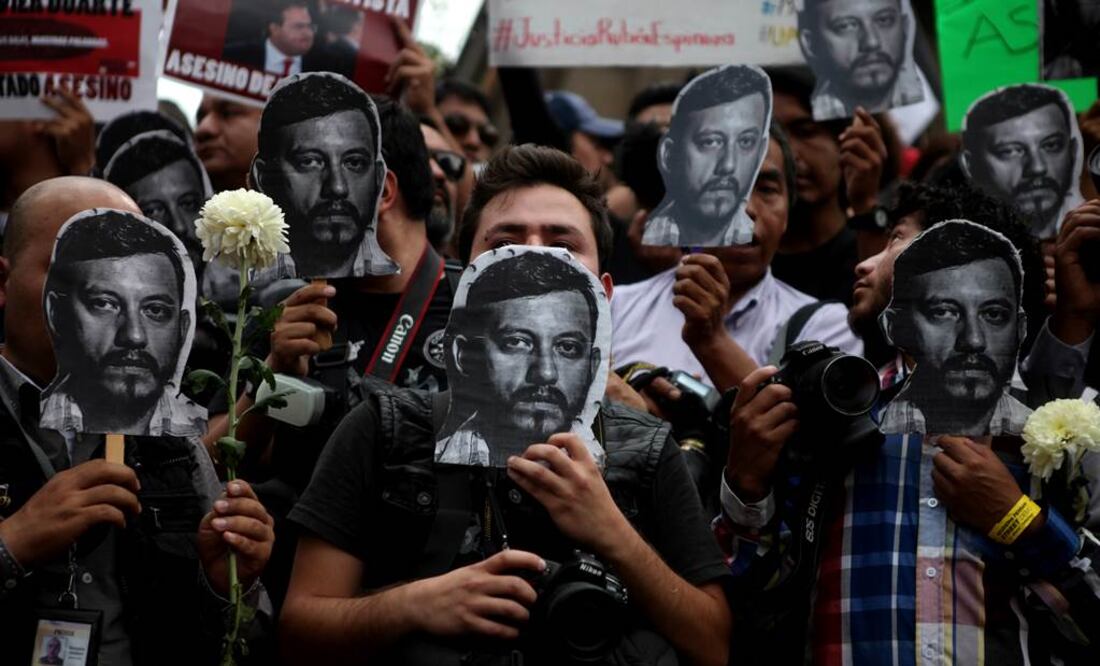 Diversas manifestaciones en la República piden esclarecer el asesinato del periodista. FOTO: Archivo/EL UNIVERSAL