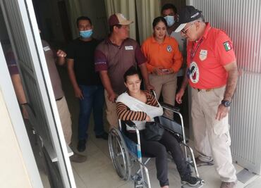 Migrante salta de puente para escapar de intento de asalto en Oaxaca