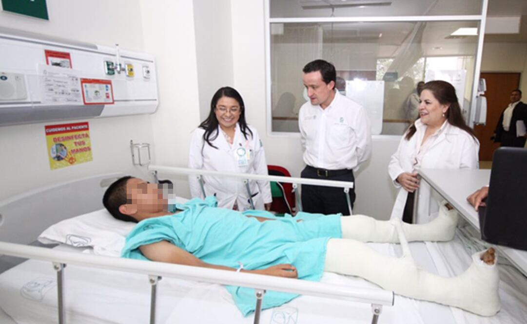 El director del IMSS, Mikel Arriola, destacó también las valoraciones gratuitas que se realizaron a los menores de edad. /Especial