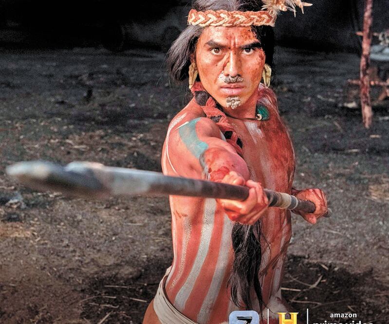 Da vida a Xicoténcatl, el guerrero tlaxcalteca en la serie. AZTECA