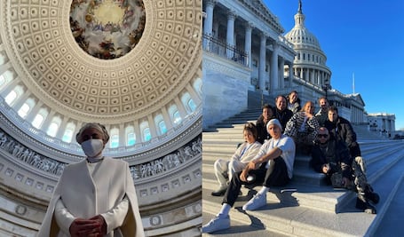 Los looks de Lady Gaga y JLo en la ceremonia de investidura de Joe Biden 