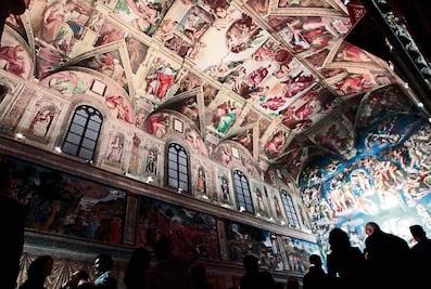 Llega la réplica de la Capilla Sixtina a Mérida