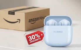 Audífonos inalámbricos Huawei en menos de 500 pesos en Amazon México; aprovecha el descuento del 30%