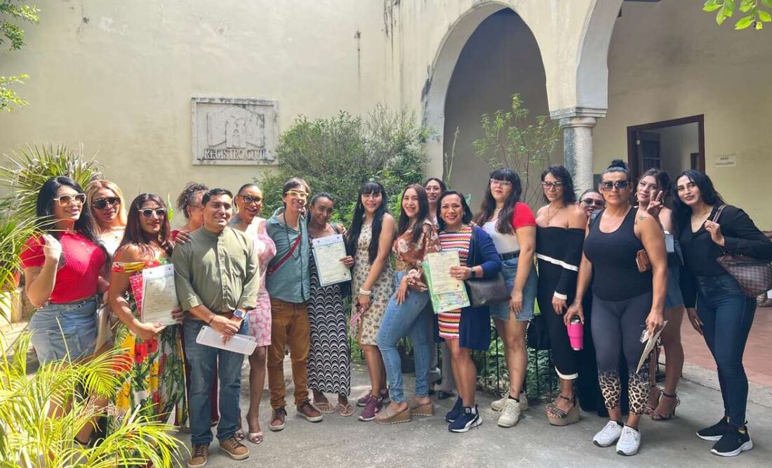 En Yucatán ya pueden cambiar su identidad de género ante el Registro Civil (06/11/2025). Foto: Especial