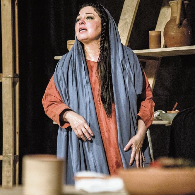 Luly Garza ha interpretado este monólogo durante tres años. CORTESÍA