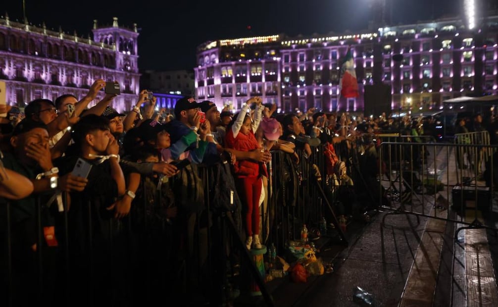 Fans de todas las edades fue a disfrutar el concierto de "La Loba". Foto: Diego Simón / EL UNIVERSAL