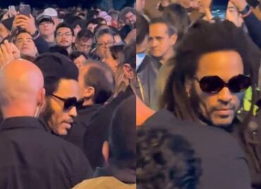 Lenny Kravitz sorprende al aparecer durante el concierto de Paul McCartney en México