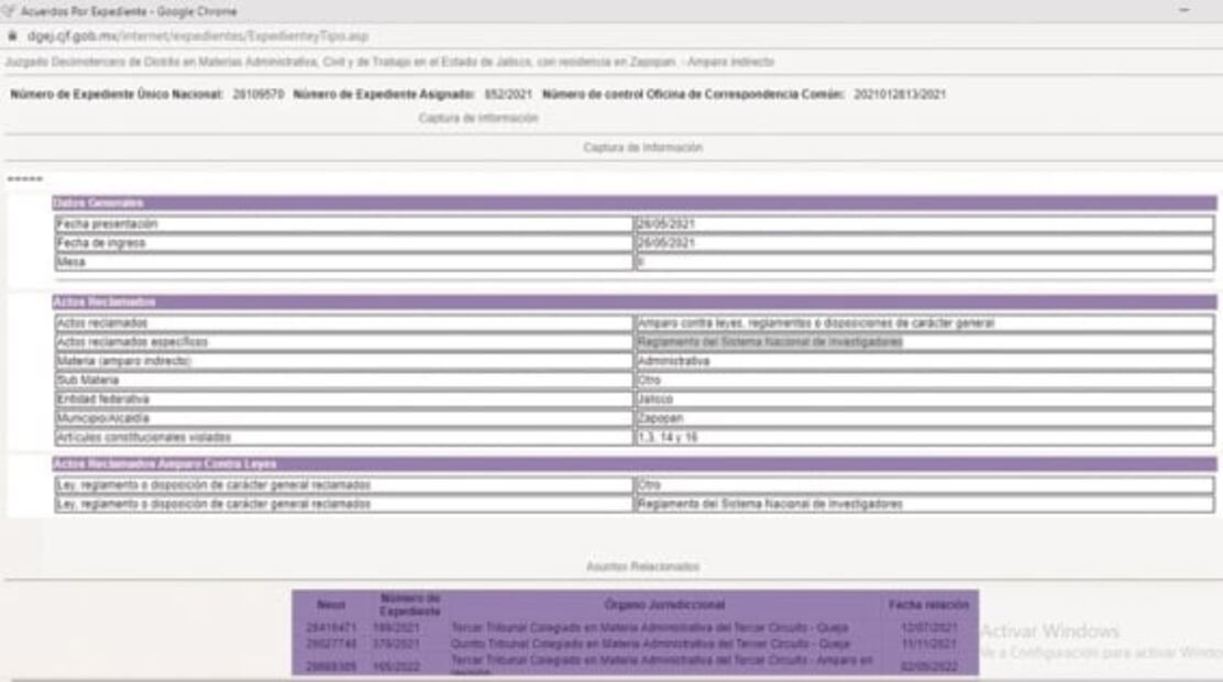 Conacyt de la 4T enfrenta 685 demandas de amparo