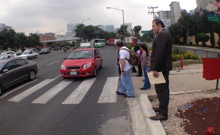 Llaman a garantizar seguridad en cruces peatonales