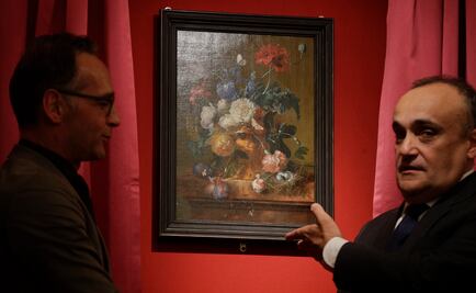 La obra "El jarrón de flores" robada por los nazis vuelve a Florencia
