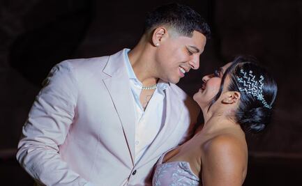 Eduin Caz, de Grupo Firme, celebra 13 años junto a su esposa con un romántico mensaje