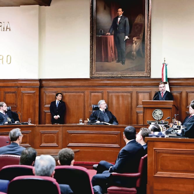 Regular el acceso a los cargos en el PJF, de tal modo que los vínculos familiares no sean un predeterminante para que se acceda a ellos, propone Arturo Zaldívar. Foto: IVAN STEPHENS. EL UNIVERSAL
