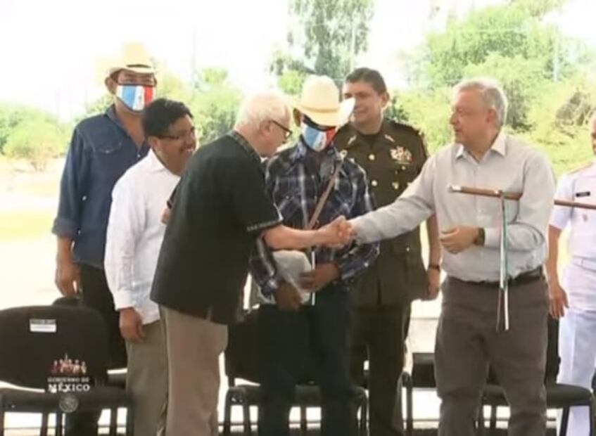 Minuto a minuto del acto de justicia y petición de perdón al pueblo yaqui encabezado por AMLO