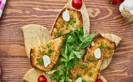 Receta de pan de ajo casero