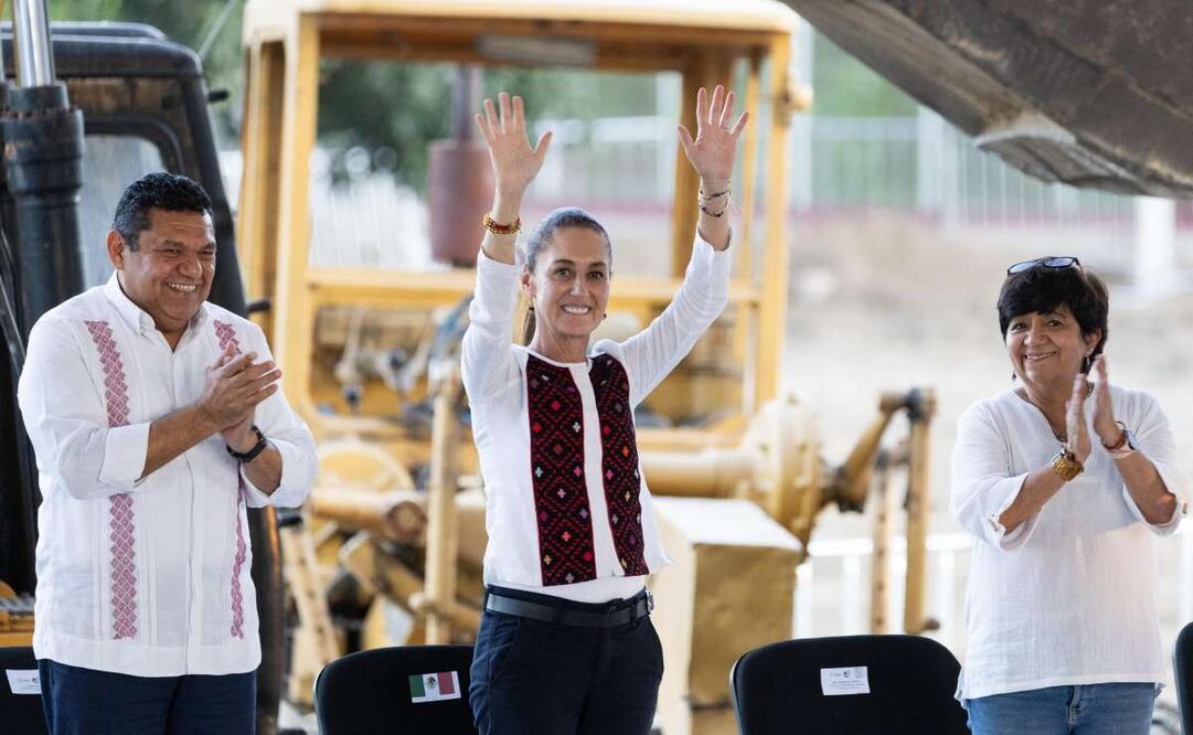 Claudia Sheinbaum Pardo encabeza el Arranque de Obras del Programa de Vivienda para el Bienestar, en Huimanguillo, Tabasco. Foto: Hugo Salvador/EL UNIVERSAL