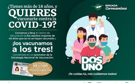 IMSS lanza “Estrategia 2+1” para motivar la vacunación contra Covid-19 en Chiapas