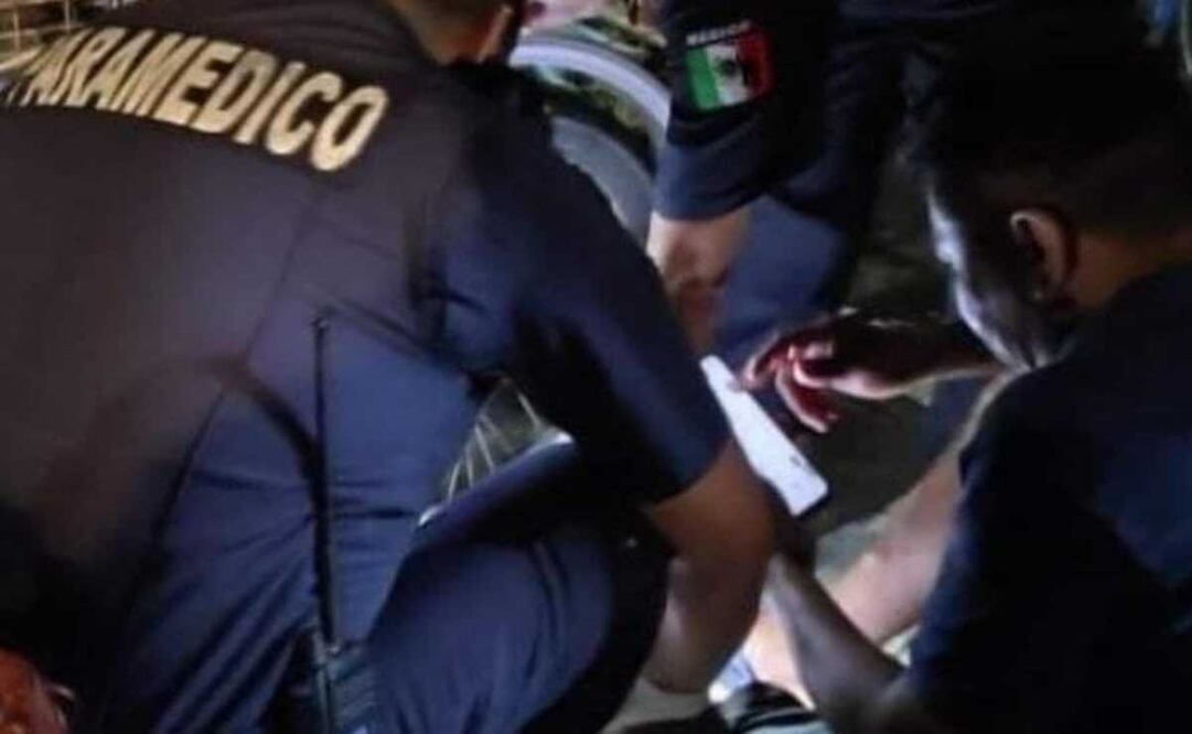 Dos personas fueron macheteadas al intentar impedir el robo de su triciclo. Foto: Especial