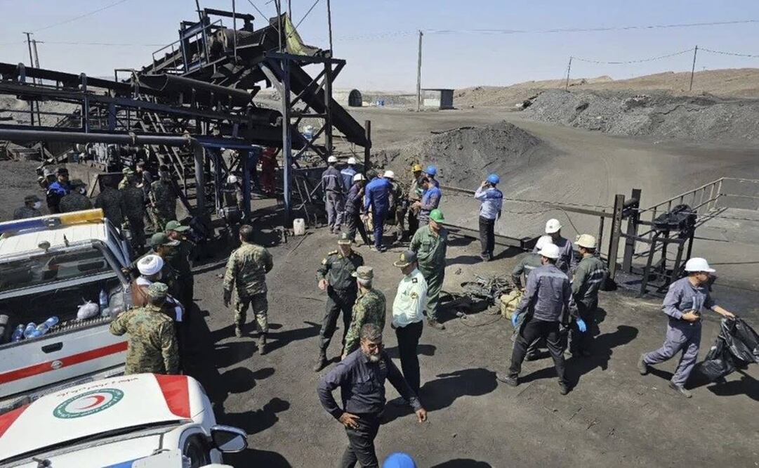 Unas 70 personas estaban trabajando en la mina cuando ocurrió la detonación.Foto: @porttada