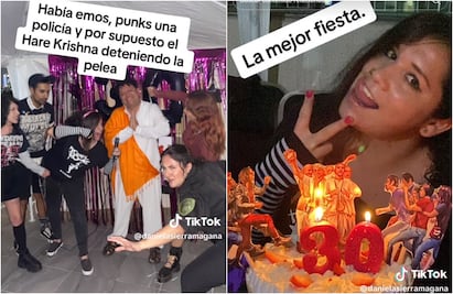 Emos vs Punks: Joven festeja su cumpleaños con temática del histórico momento en Insurgentes, VIDEO