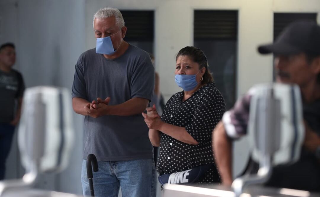 Aspectos de Iztapalapa en Viernes Santo. Foto: Adriana Hernández