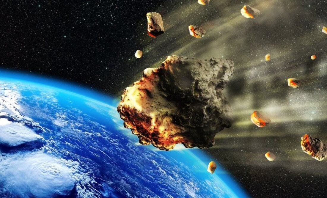 Decenas de meteoritos se destruyen a diario en la atmósfera de la Tierra. Imagen: Getty Images vía BBC