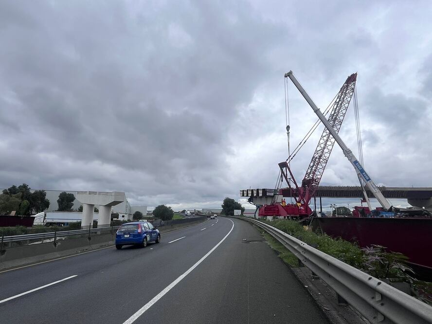 La obra a cargo de la Secretaría de Infraestructura, Comunicaciones y Transportes (SICT), se desarrollará durante esos diez días con horario 10:00 de la noche hasta las 06:00 de la mañana. Foto: Arturo Contreras/EL UNIVERSAL