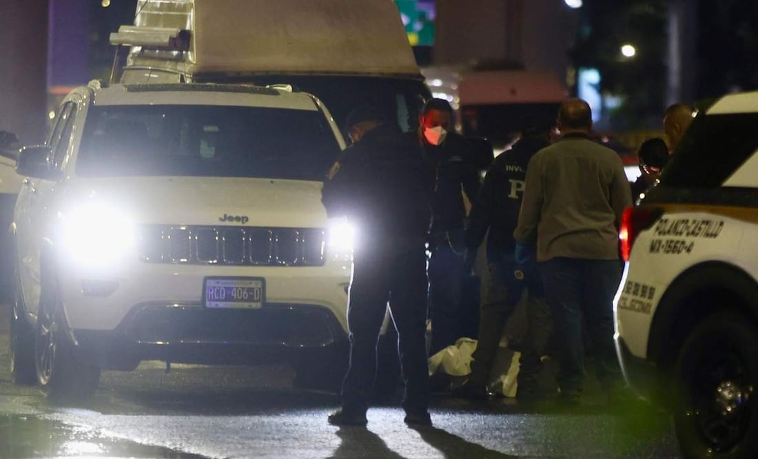 Sujetos armados asesinan a argentino cerca del bosque de chapultepec. Foto: Valente Rosas / EL UNIVERSAL