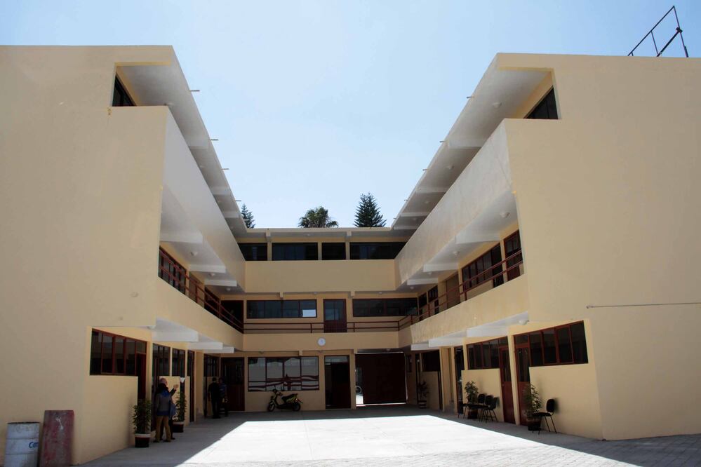 Escuela de Ingeniería "Heberto Castillo" de MORENA ubicada en la delegacion Tlahuac (Foto: Juan Boites / EL UNIVERSAL) 