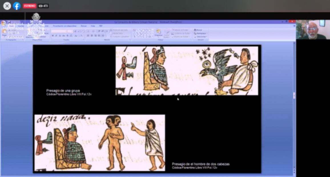 Mexicas tuvieron señales que pronosticaron la caída de Tenochtitlan: Matos Moctezuma