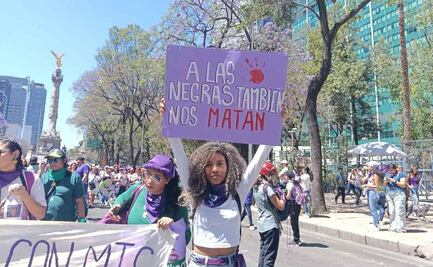 Mujeres afromexicanas marchan contra el machismo y el racismo; “nos exotizan”