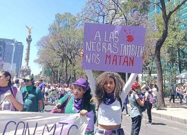 Mujeres afromexicanas marchan contra el machismo y el racismo; “nos exotizan”