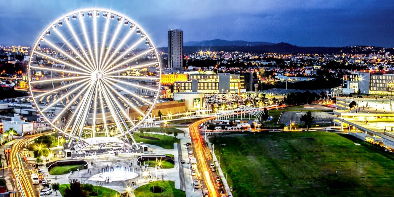 Puebla tiene la rueda de la fortuna más grande del mundo. (Foto: Unesco.org)