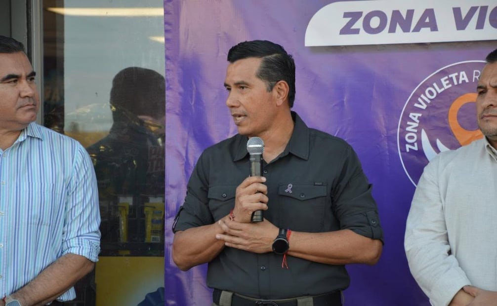 Instalan 18 Botones Violeta conectados al 911en La Paz BCS; buscan reforzar la atención a mujeres.
Foto: Especial.