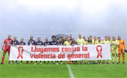 Liga MX Femenil: América y Pachuca contra la violencia de género
