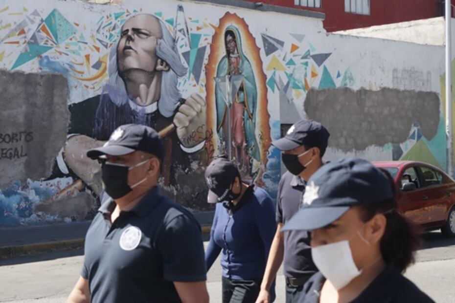 Segundo día de paro de policías de Puebla por aumento salarial