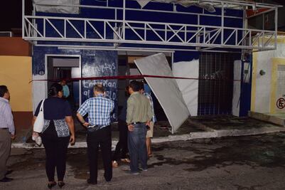 Vandalizan también sede del PAN en Chiapas