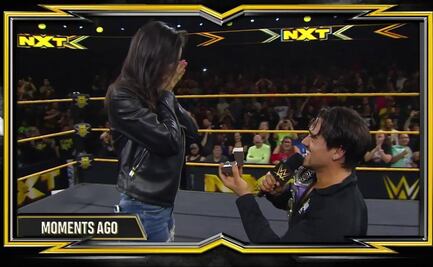 Luchador mexicano pide matrimonio sobre el ring