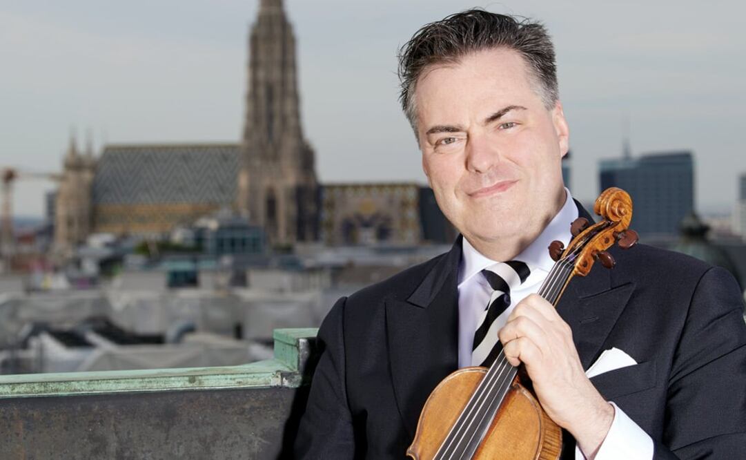 Daniel Froschauer, primer violín y presidente de la Orquesta Filarmónica de Viena.