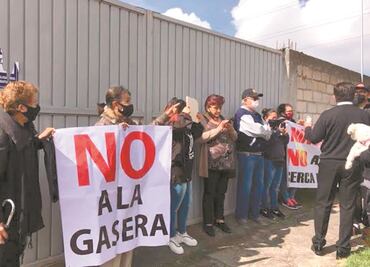 Denuncian operación ilegal de gaseras en Nicolás Romero