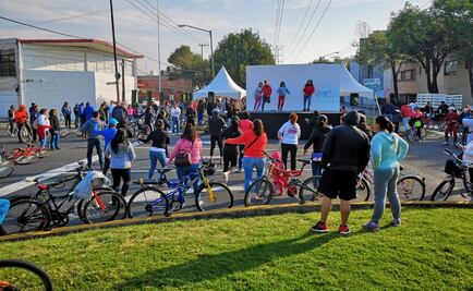 Realizan primer paseo ciclista en Azcapotzalco