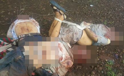 Hallan 3 cadáveres con huellas de tortura en Michoacán